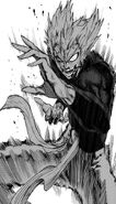 Garou en un frenesí de lucha