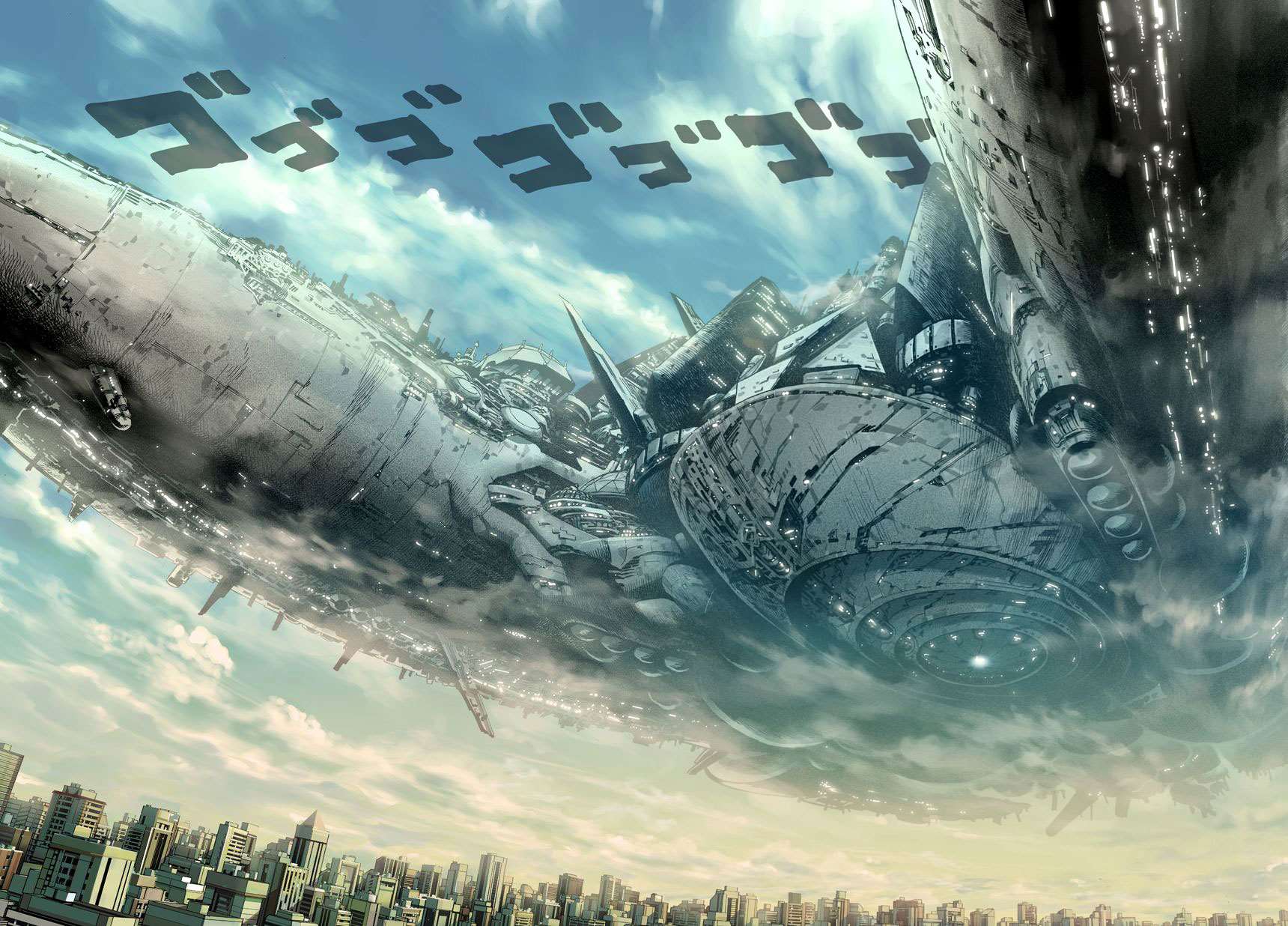 Anime scene screenshot, futuristic, artwork, spaceship, fantasy art HD  wallpaper | Wallpaper Flare