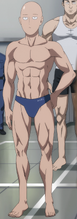 Saitama's physique