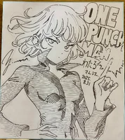 Ilustración de Tatsumaki.png (6,64 MB) Ilustración de Yusuke Murata de Tatsumaki (10/09/2025)