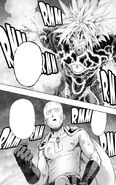 Saitama tears off Boros' arm