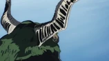 Green horned frog-like being (somewhat resembles Fighting Bull-Frog)