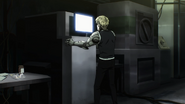 Genos checking data on the fry