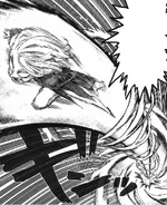 Tatsumaki uses her psychic powers for flight.