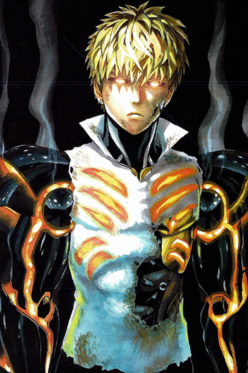 Genos One Punch Man Stickers for Sale | Redbubble
