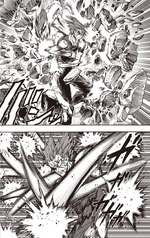 Garou breaks rocks