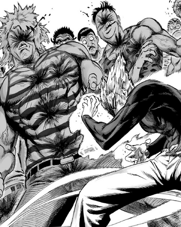 Garou Vs Mumen Rider Tank Topper Army And Charanko One Punch Man Wiki Fandom