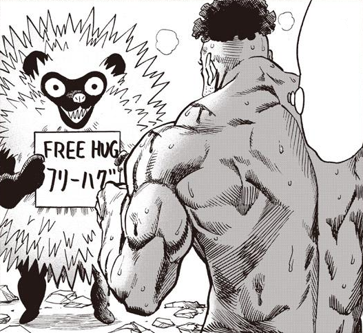 Puri-Puri Prisoner vs. Free Hugger, One-Punch Man Wiki