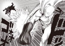 Saitama punches Rover