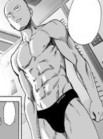 Saitama's physique