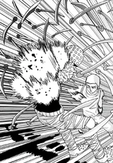 Magnesauza is destroyed by Garou.