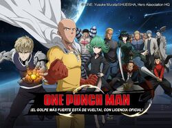 Anunciado el videojuego de One-Punch Man para móviles