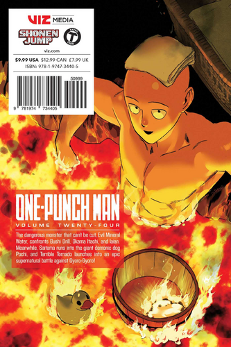 Volume 22-24 Full extended Cover + spine cover (pictures by Murata) : r/ OnePunchMan