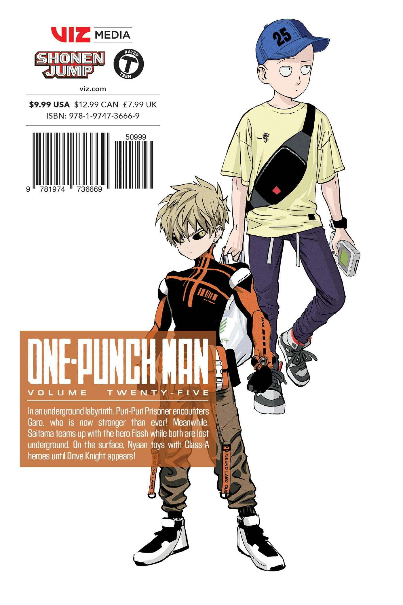 One-Punch Man, Vol. 25 (25) by ONE