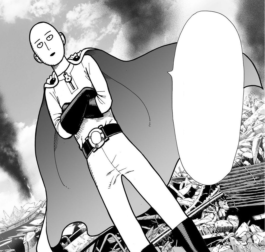 Manga colors on X: [One punch man ch.167] Serious saitama punches