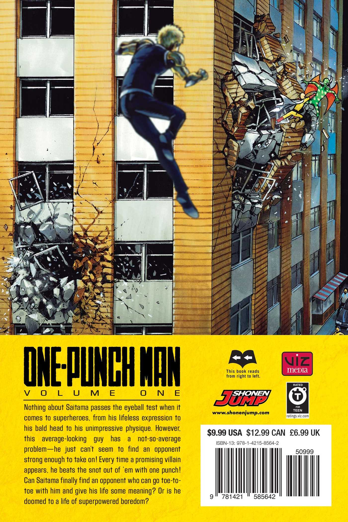 Volume 1 | One-Punch Man Wiki | Fandom