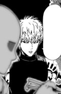 Telling Saitama about kombu's effect on hair