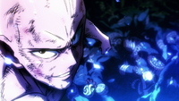 Saitama faces Subterranean King