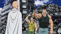 Tanktop Black Hole calls out Saitama