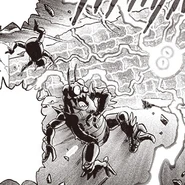 Bug monsters caught in Tatsumaki and Psykos' clash (Chapter 127)