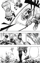 Void slicing Blast's forearm off.
