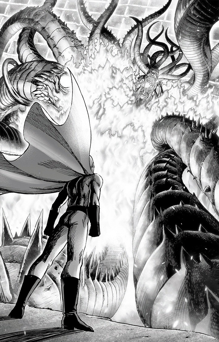 One-Punch Man Finally Starts Saitama vs. Garou Fight