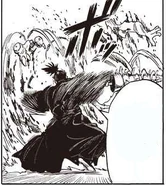 A monster being killed by Bushidrill