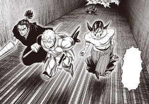 Bushidozer, Iaïron et Travestoc sont contraints d'abandonner Pabrika à sa mort.