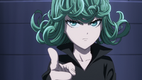 Tatsumaki tells Saitama to leave