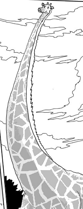 Neck-Extending Giraffe
