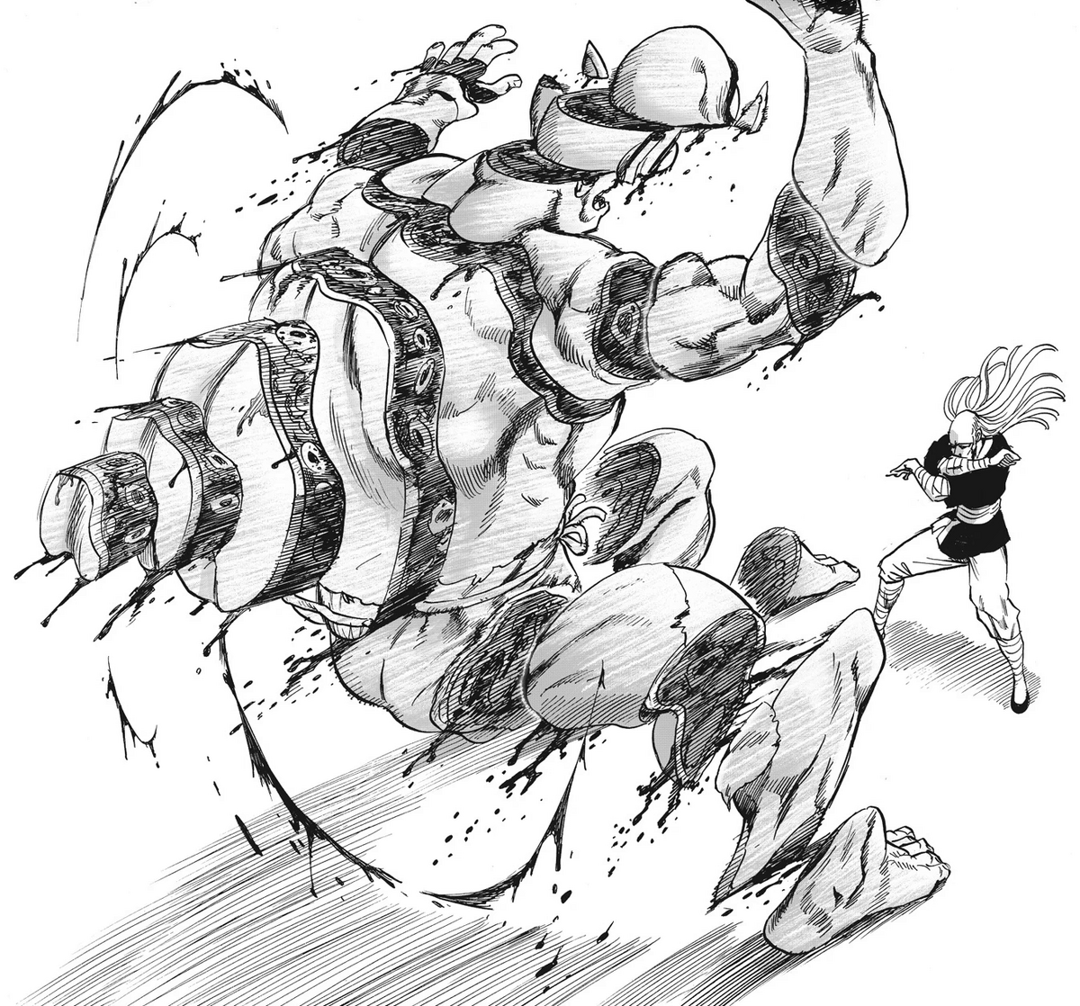 Cosmic Garou vs Kratos. #whoisstrongest #onepunchman #godofwar