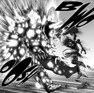 Genos shocking Face Ripper to death with High Voltage Fist