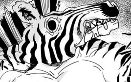 Lion-Eating Zebra