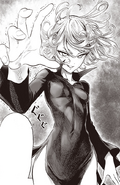 Tatsumaki motioning her hand