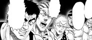 Tanktop Tiger protest against Mumen Rider's idea to spare Garou