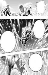 Void about to attack the three from hyperspace.