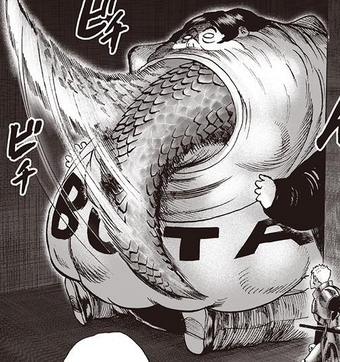 Featured image of post Gums Vs Pig God Curiosidades de one punch man manga 156
