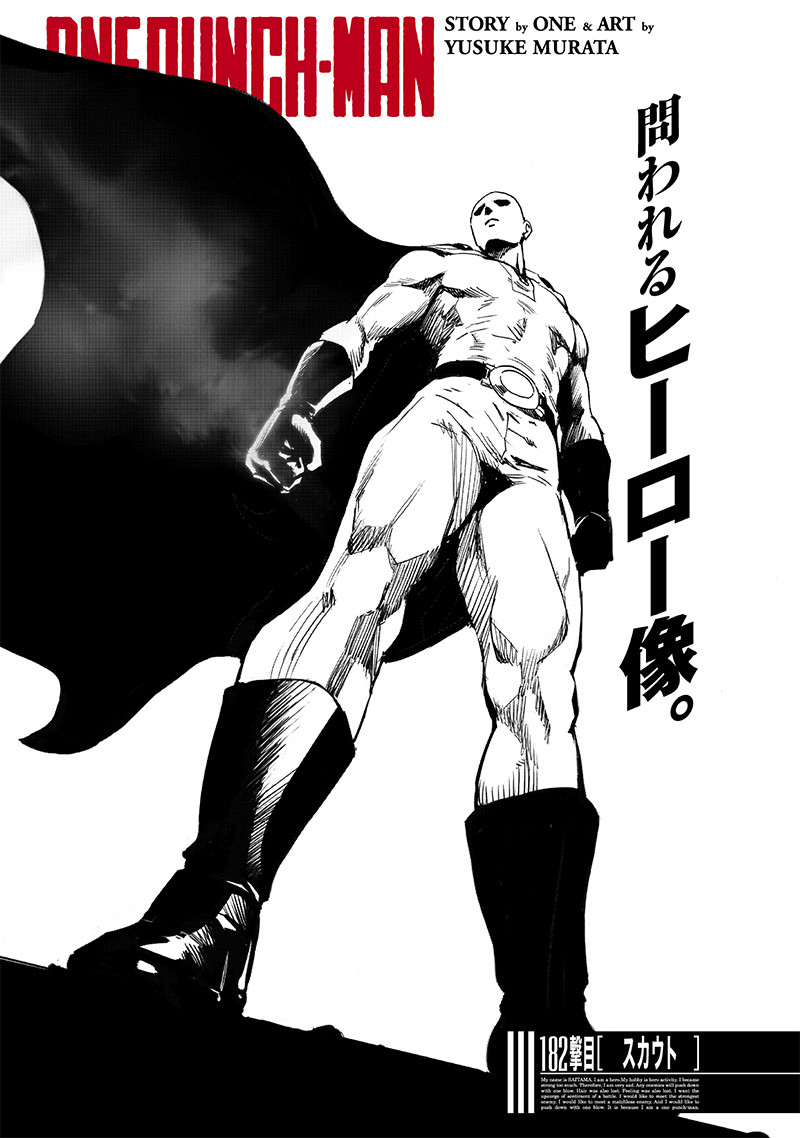 Os novos Heróis - One Punch Man Mangá 184 / 229 