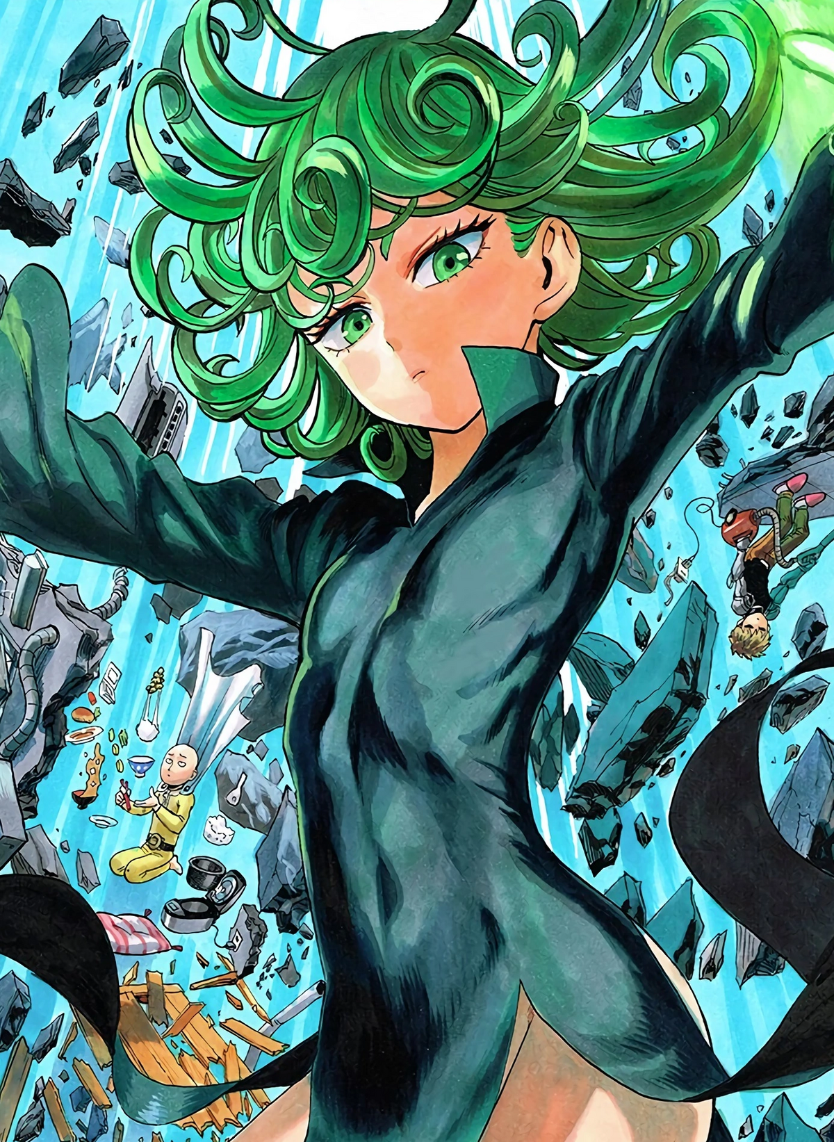 Tatsumaki and genos, break time fight 🔥 : r/OnePunchMan