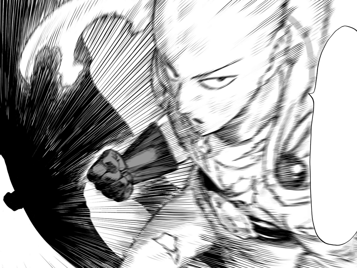 Cosmic Garou serious Saitama mode vs Saitama  One punch man manga, One  punch man, One punch man anime