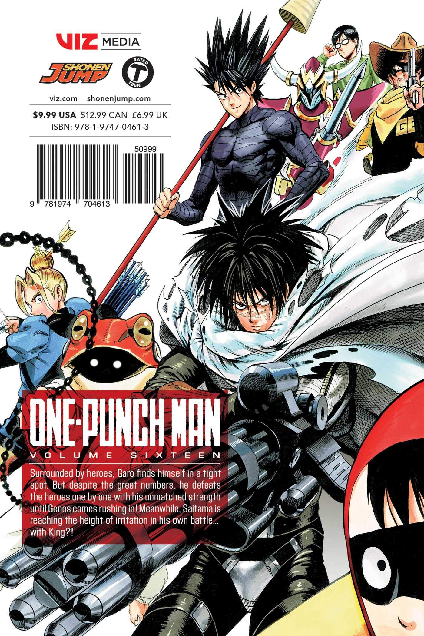 Volume 16 One Punch Man Wiki Fandom