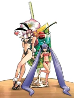 l'héroïne de Love Sisters et Lovit Rabbit en illustration au tome 20