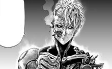 Genos damaged from his bettle with G4