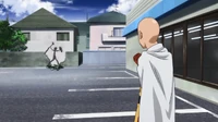 Men's Esthetician Man is defeated by Saitama