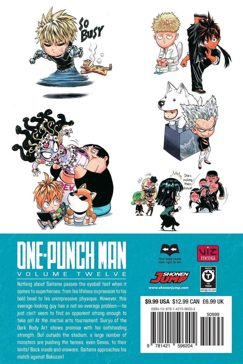 Volume 12 One Punch Man Wiki Fandom