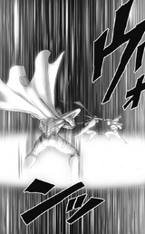 Blast, Saitama and Garou are teleported to space