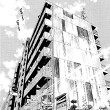 Saitama apartment square icon