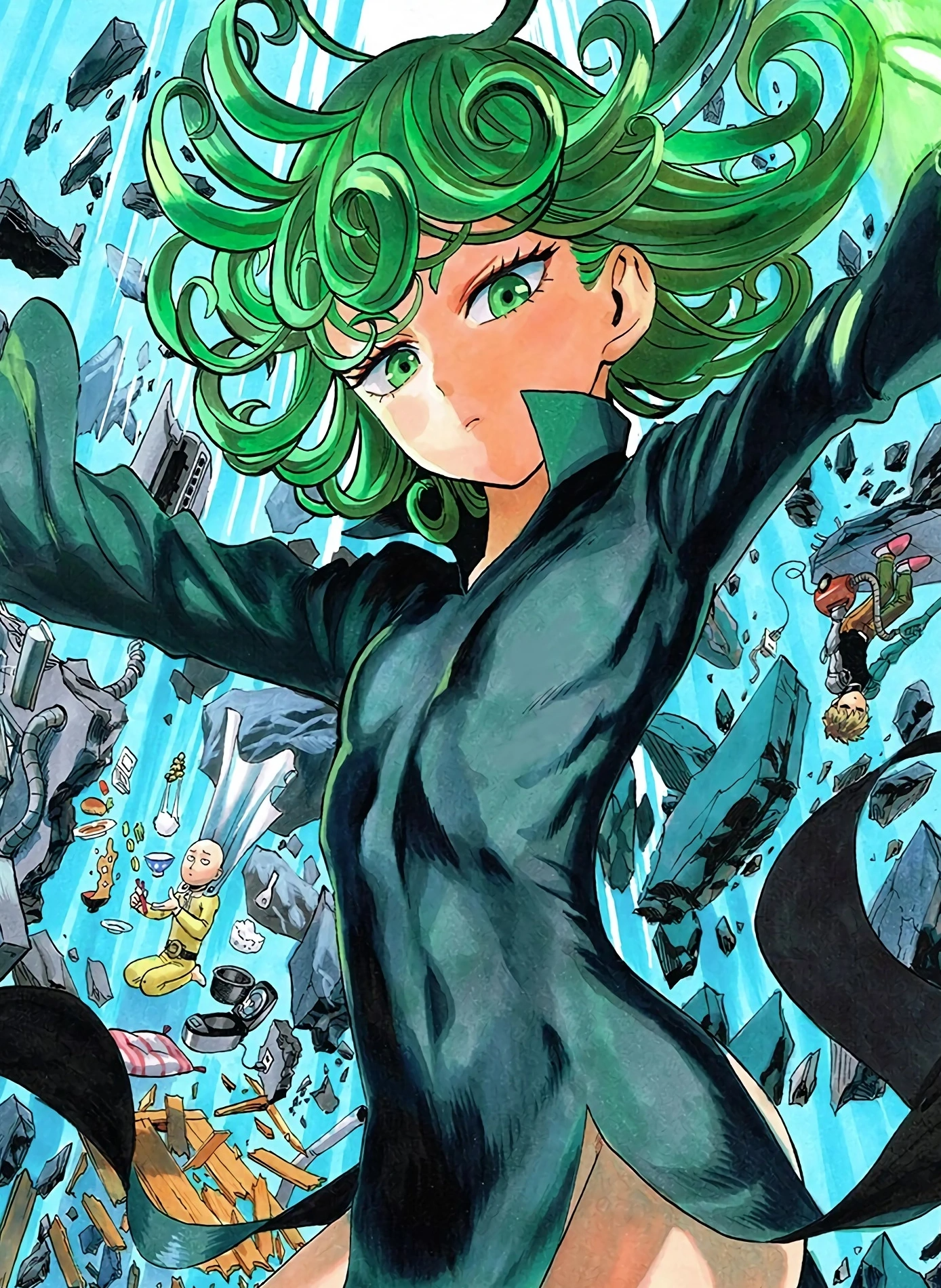 One punch man: Incremento del trasero de Tatsumaki mantiene a los fans  expectantes