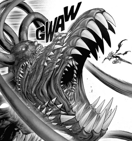 Orochi's overlapping mouths 