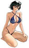 Fubuki from Volume 19's full back cover